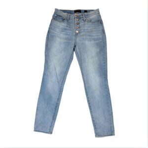 Lucky Brand Light Blue Jeans Size 8 / 29 Ankle No Holes Skinny Bridgette